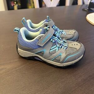 Merrell Gray and Blue hiking sneakers size 13
